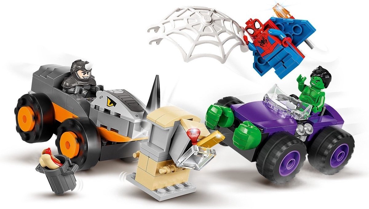 LEGO Marvel Spider-Man Hulk vs. Rhino truck duel - 10782 — afbeelding 13