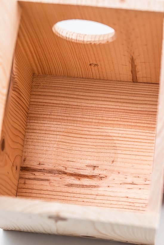 Vogelhuisje van hout voor de vogelkooi - Schattig slaaphuis voor parkieten