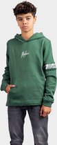 Malelions Captain Hoodie Kids Groen - Maat: 128