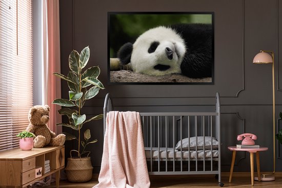 Panda endormi 120x80 cm