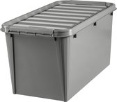 Bol.com SmartStore - Recycled 70 Opbergbox 70 liter - Polypropyleen - Grijs aanbieding