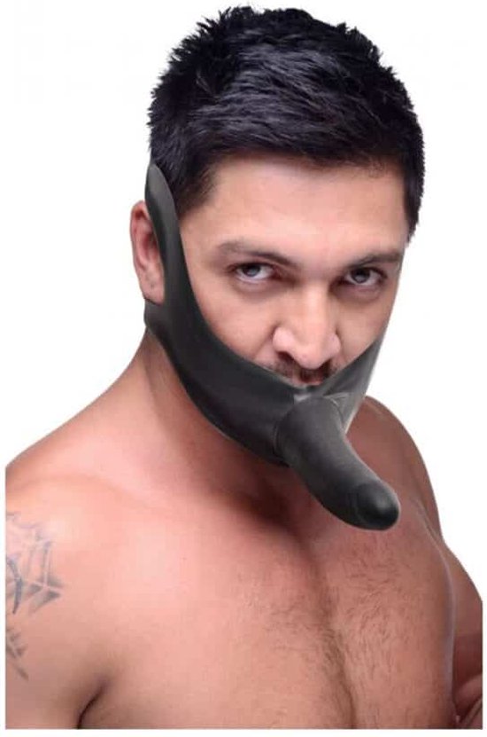 Foto: Face fuk gag met dildo