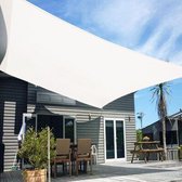 Bol.com Rechthoekig zonnezeil 25 x 35 m HDPE zonwering windbescherming ademend met UV-bescherming voor balkon tuin terras aanbieding