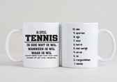 2 Tennis Mokken - sport