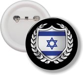 Button Met Speld - Schild Israel