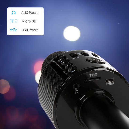 Easy Karaoke EKS717 draadloze microfoon | Bax Music