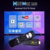 H96 max m3 - Android 8K tv stick 2GB/16GB -Andriod 13 -Voice control - Mediaplayer - Snel internet WIFI 6 - Casten-Bluetooth 5.0 -