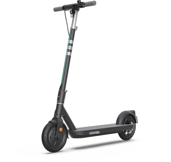 OKAI ES10 Elektrische Step voor Volwassenen Zwart - Elektrische Scooter met 9'' Luchtbanden - Motorvermogen E Step van 600W - Bereik tot 30km aan Snelheid van 25km/u