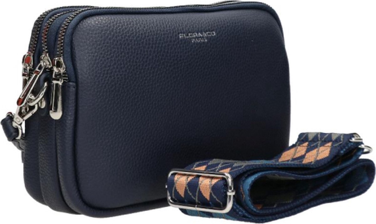 Sac Bandoulière Flora & Co - PU Cuir Souple, Style Messenger - Pochette Élégante Pour Femme