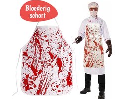 Nep Bloed Schort - 70x58cm - Halloween Kostuum - Verkleedkleren Volwassenen - Carnavalskleding Image