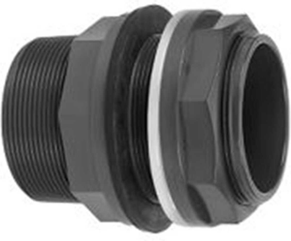 VdL PVCU tankdoorvoer 50 mm x 2" x 2 1/4" bu.dr.