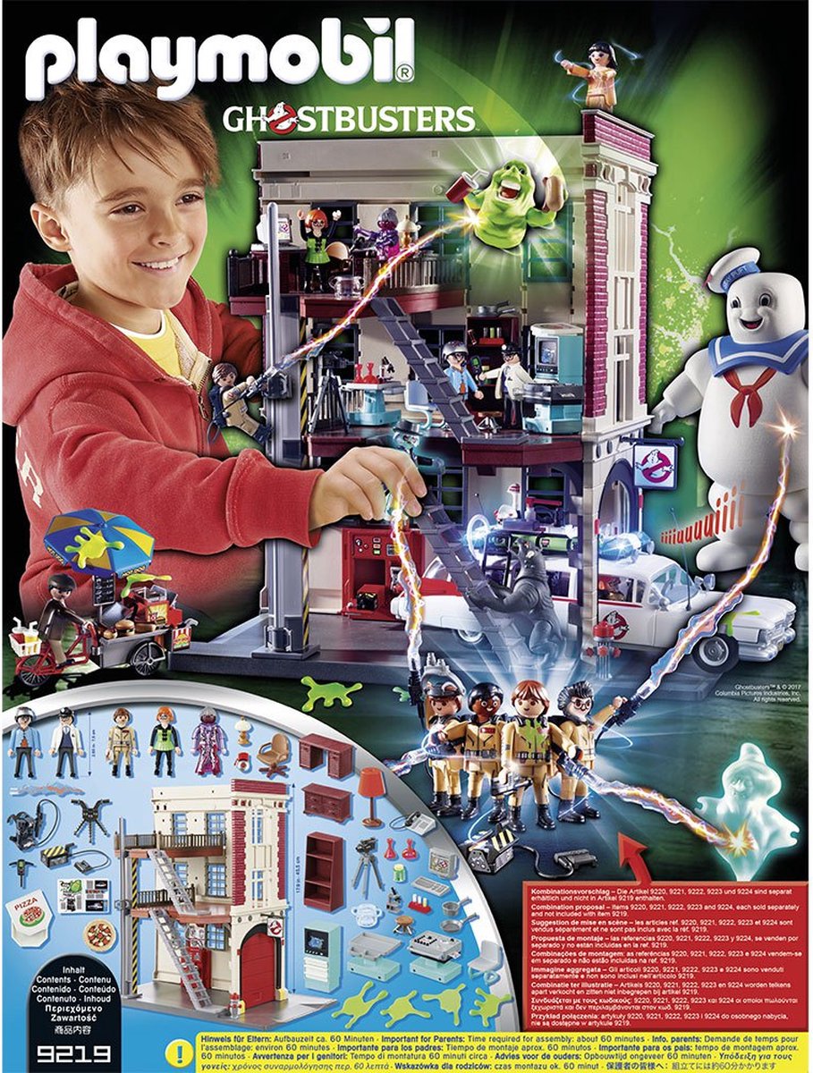 PLAYMOBIL Ghostbusters™ Brandweerkazerne  - 9219 — afbeelding 22