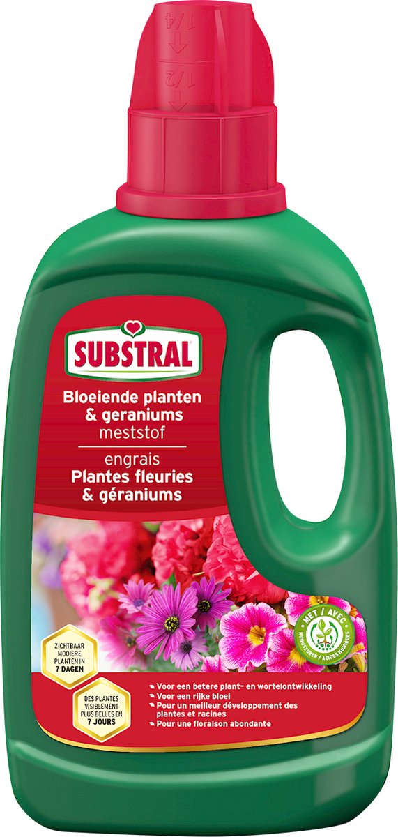 Substral Meststof Voor Bloeiende Planten En Geraniums 500ml