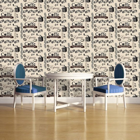 Papier peint photo - Papier Peint Intissé - Espresso - Café - 254 x 184 cm