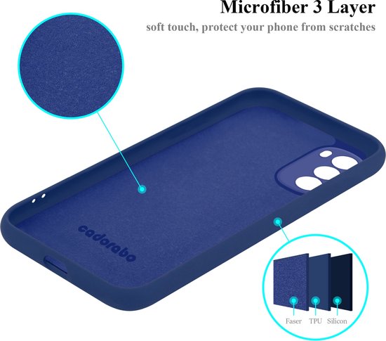 Cadorabo Cover Libro Per Motorola MOTO G52 4G / G82 5G - Custodia In Pelle Nera Con Chiusura Magnetica, Porta Carte E Supporto - 3