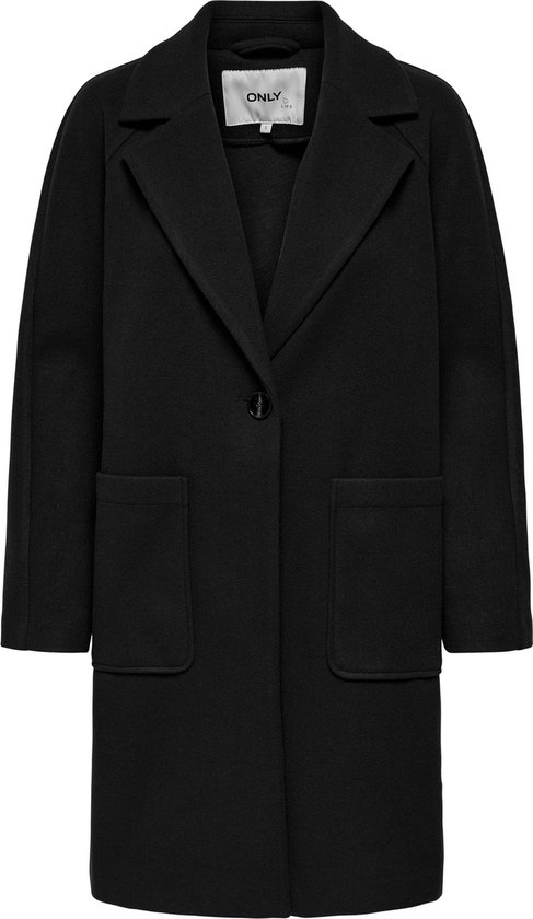 Only Jas Onlnewvictoria Life Coat Otw 15285883 Black Dames Maat - S