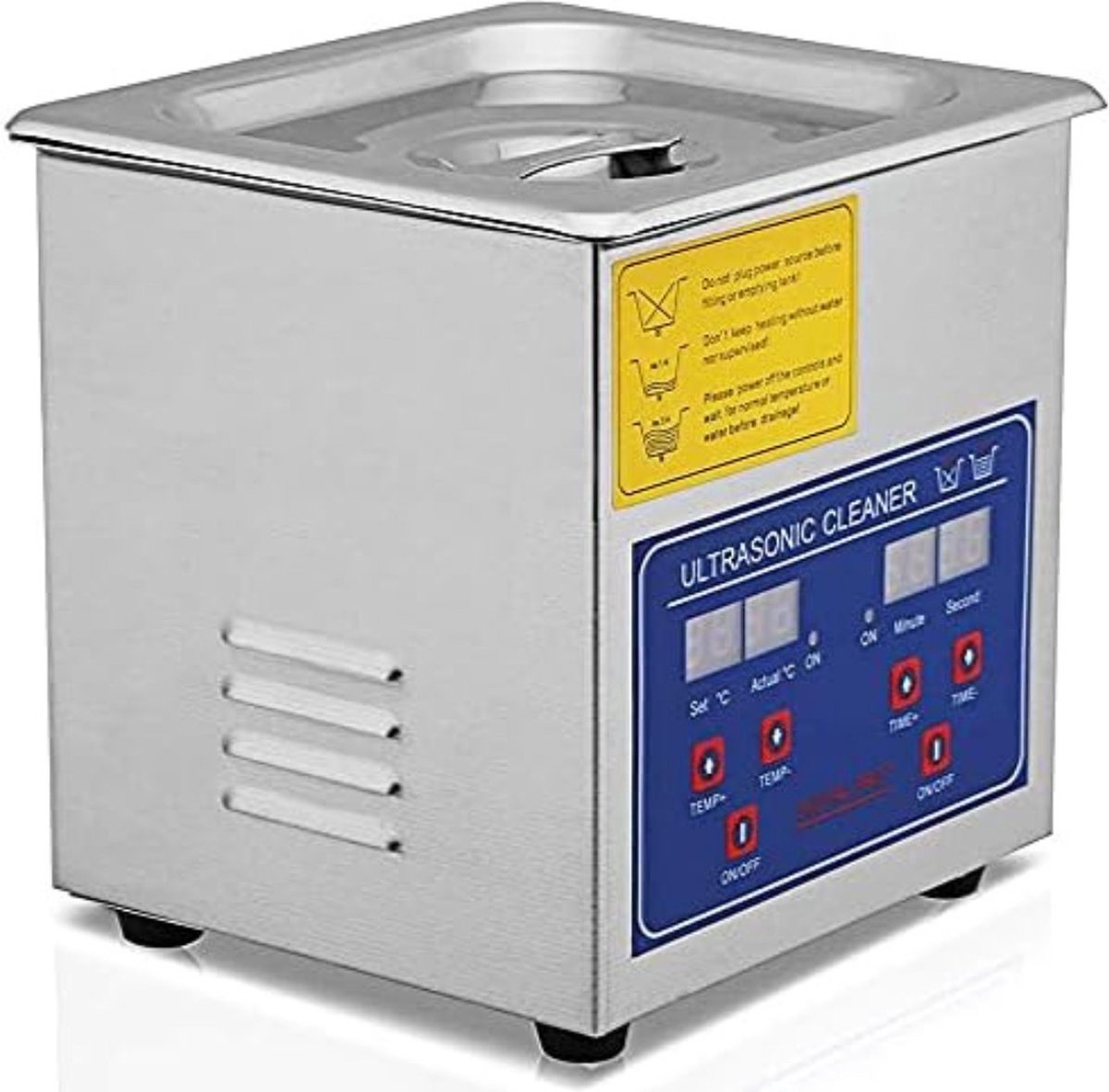 Ultrasonic Cleaner - Ultrasoon Reiniger - Ultrasoon Reinigingsapparaat - Ultrasoon Reiniger voor Brillen - 2L