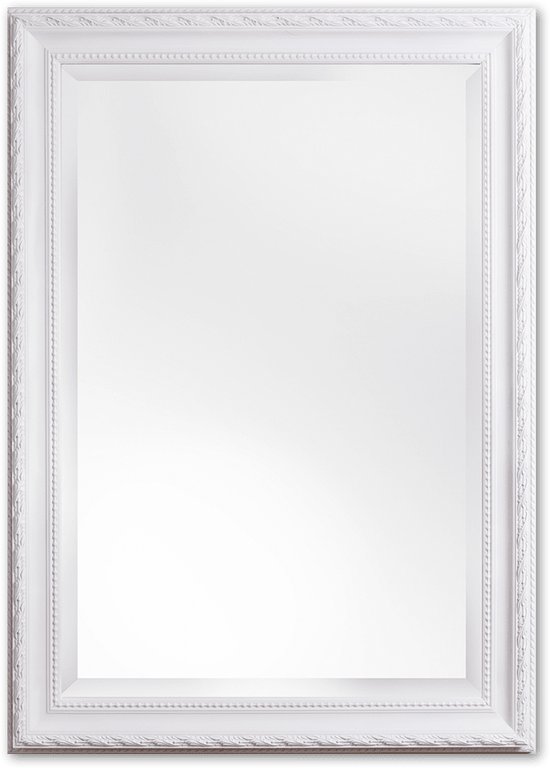 Barok Spiegel 89x164 cm Wit - Franklin