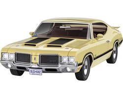 Revell Modelbouwpakket Auto - 07695 1971 Oldsmobile 442 Coupe Plastic - 1:25 - Modelbouw