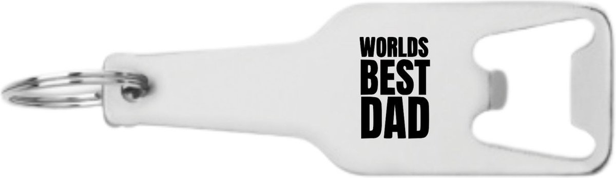 Akyol - werelds beste vader flesopener - Vader - familie - cadeau - 105 x 25mm