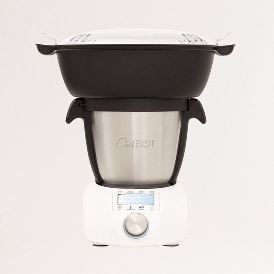 Chefbot Mini CHEFBOT COMPACT STEAMPRO (met Steamer) - Slimme keukenrobot | bol