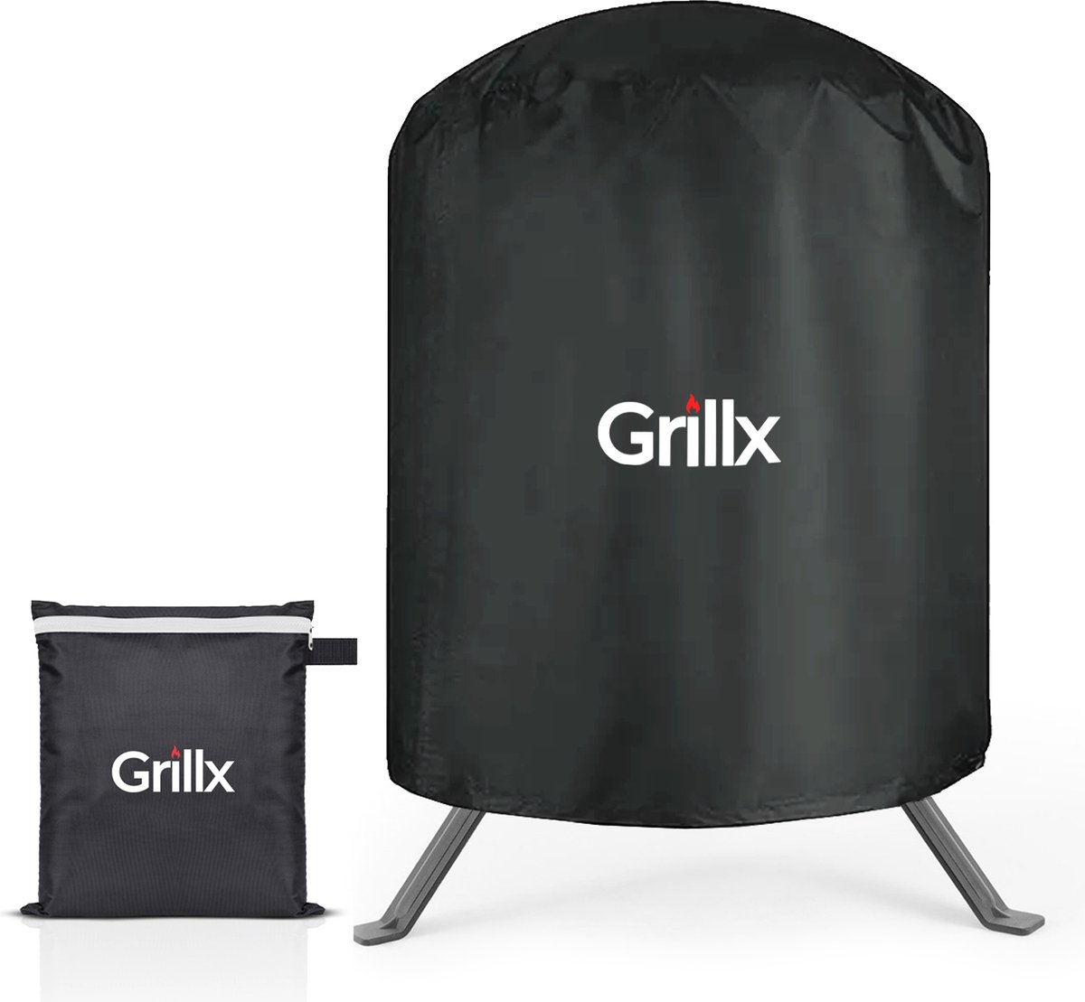 GrillX Kamado BBQ Hoes 13 inch Barbecue Hoes Waterdicht Beschermhoes Rond met... bol