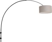 Steinhauer wandlamp Sparkled light - zwart - - 8137ZW