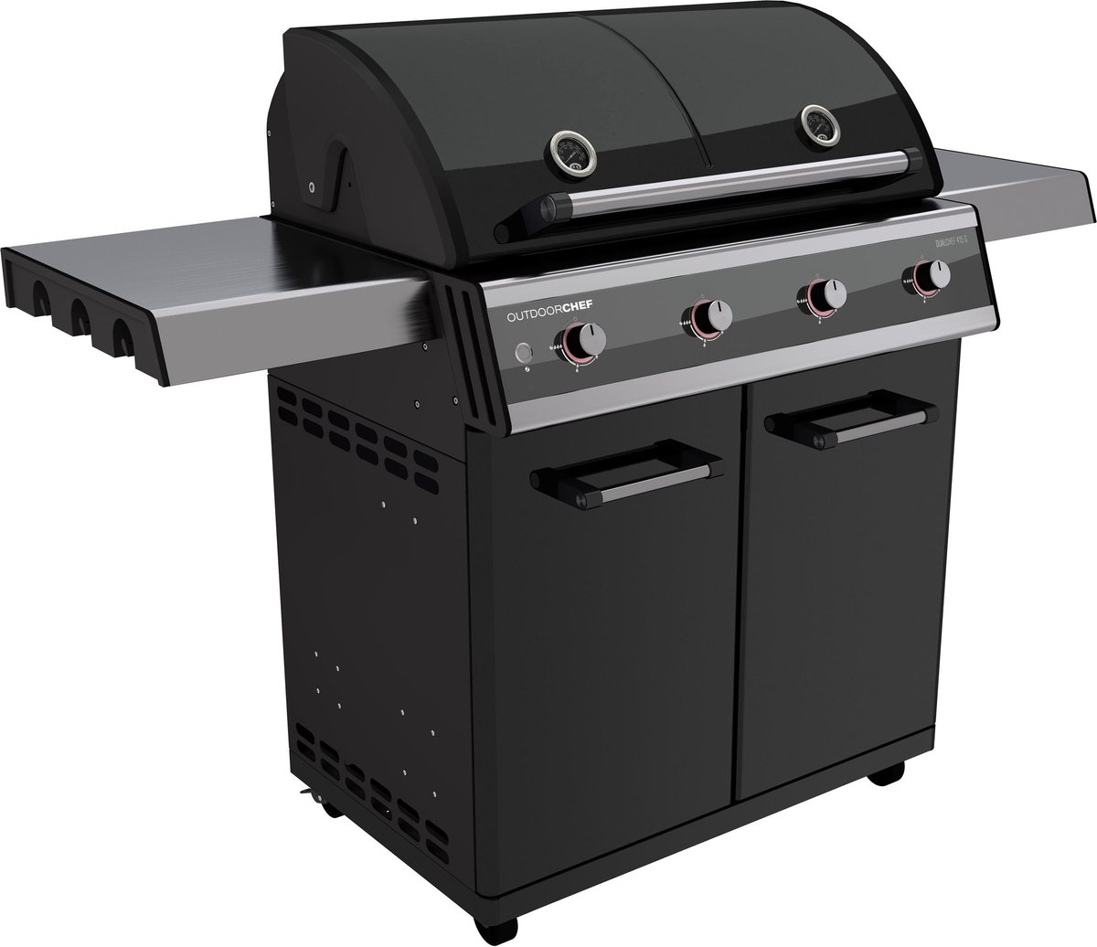 Outdoorchef Dualchef 415 G - Gas Barbecue - Black