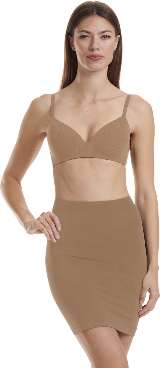 Wolford Wireless Plunge Bra Dames Beha 418-macchiato