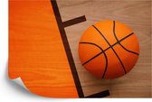 Fotobehang Basketbal Op Het Veld