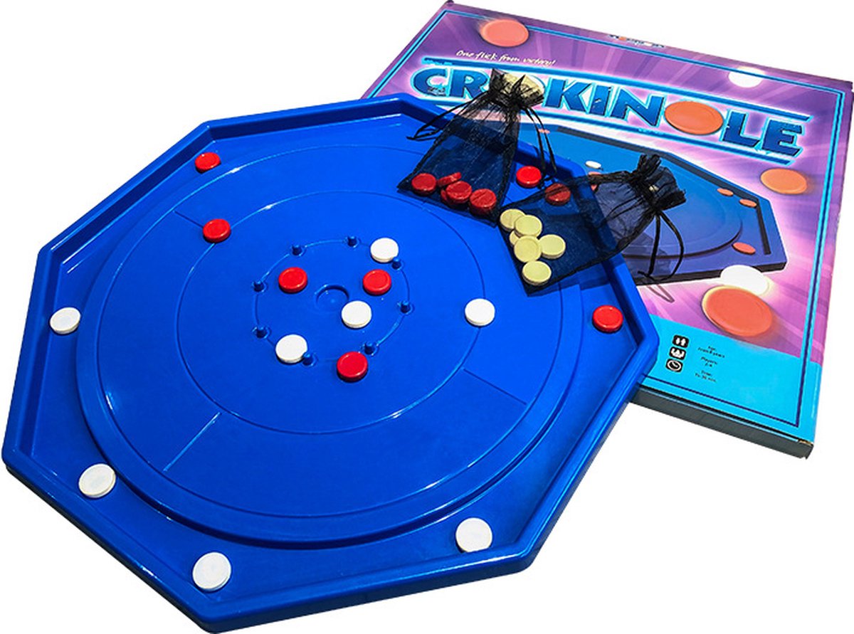 Crokinole - Bordspel - Plastic - Compleet