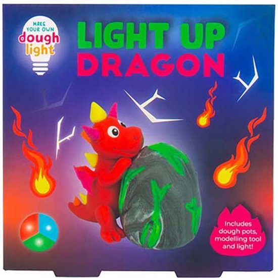 Make Your Own Dough Light Up Dragon