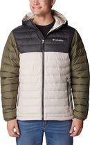 Columbia Powder Lite™ Hooded Jacket - Heren Jas - Gewatteerde puffer Jas met Capuchon - Maat XL - Bruin