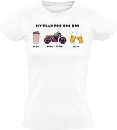 My plan for one day Dames T-shirt - koken - herkenbaar - eten - humor - grappig