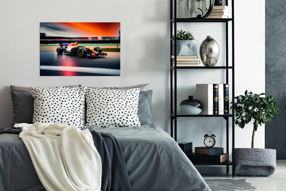 Poster Auto - Formule 1 - Circuit - Raceauto - 60x40 cm