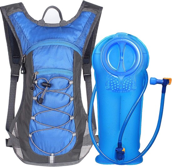 Drinkrugzak met drinkzak 2L, fietsrugzak 25L, geschikt voor skiën