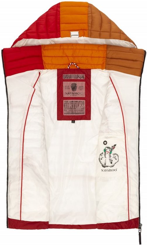 Navahoo Shadaa Multikulti Bodywarmer Femme - Rouge - XS