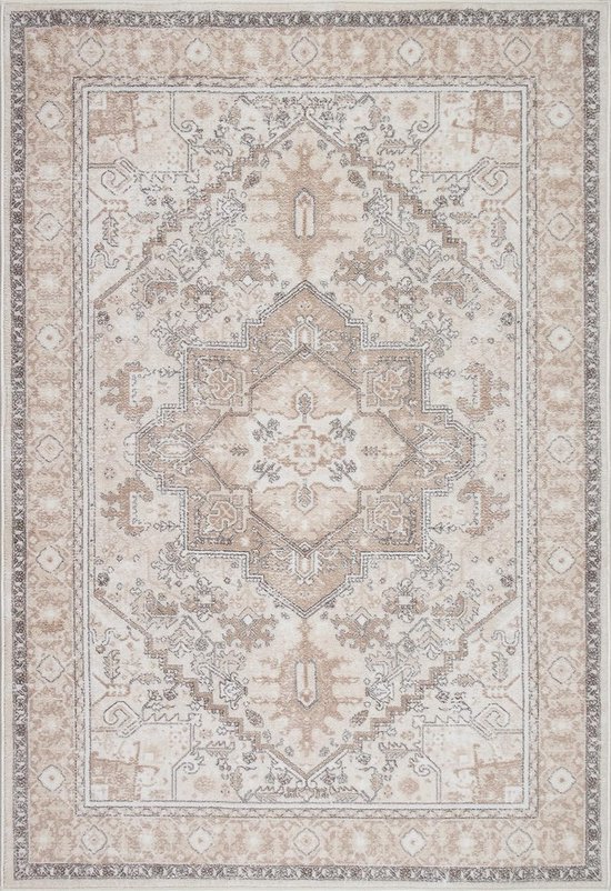 the carpet Enna modern tapijt van onderhoudsvriendelijk polyester, plat geweven met antisliprug, antislip en slijtvast tapijt, 200x290