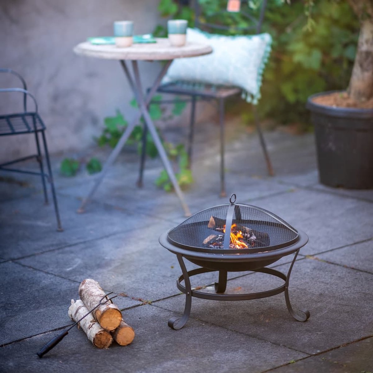RedFire Atlanta Fire Bowl - Ø 51 cm - Black