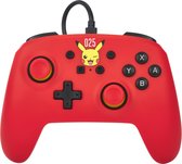 PowerA bedrade controller voor Nintendo Switch - Lachende Pikachu