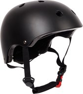 Kinderhelm / Helm - Maat S ( 51-54 cm ) - Zwart - Geschikt voor fietsen, skeelers, skateboards en niet-elektrische steps
