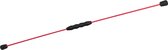 Relaxdays Swingstick - vibrerend - swingstaaf - 160 cm - fitness stick - flexibel - rood