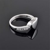 Donley - As ring - urn ring - crematie ring - gedenkring - urn - hart - dieren - ring voor as - memorial ring - ring overledene - ring voor gecremeerd as - Rouwsieraden - As hangers - As-hangers - Asring - persoonlijk gedenksieraden - 6