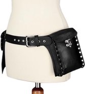 Restyle Geldbuidel/pocket riem -M/L- Steampunk Zwart