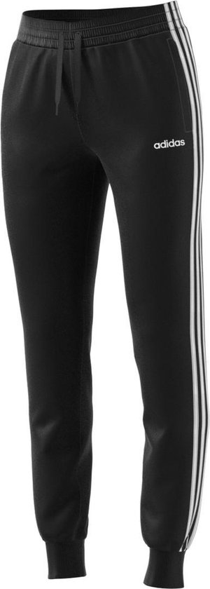 adidas Essential 3-Stripes trainingsbroek dames zwart/wit | bol.com