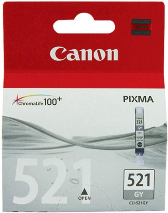 Canon Cartouche d'encre grise CLI-521GY