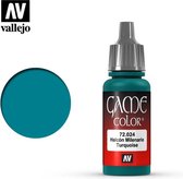 Vallejo 72024 Game Color - Turquoise - Acryl - 18ml Verf flesje