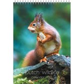 Comello Kalender Dutch Wildlife 24,5 X 34 Cm Groen/bruin