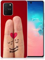 GSM Hoesje Geschikt voor Samsung Galaxy S10 Lite TPU Bumper Super als Valentijnscadeau Liefde