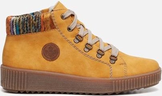 Rieker Winterlaarzen , Geel, Dames - Schoenen.nl